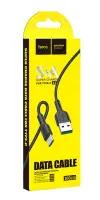 Data Cable Hoco X33 Surge USB to USB-C Fast Charging 5A Black 1m