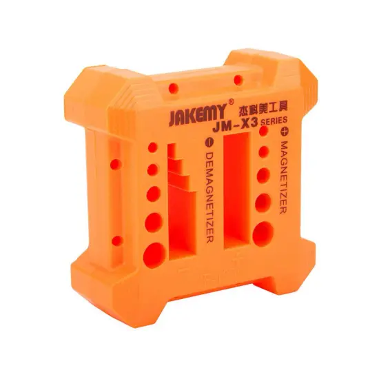 Magnetizer - Demagnetizer Tool Jakemy JM-X3 with 12 Different Size Recess