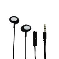 Hands Free Maxcom Soul 2 Stereo Earphones 3.5mm Black with Micrphone and Answer/Mute Button