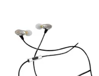 Hands Free Maxcom Soul Pro Stereo Earphones 3.5mm Black with Micrphone and Answer/Mute Button