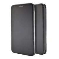 Book Case Ancus Magnetic Curve for Samsung SM-N970F Galaxy Note 10 TPU Black