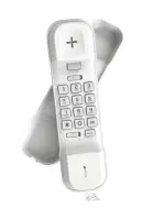 Telephone Alcatel T06 White