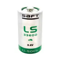 Lithium Βattery Saft LS 33600 Li-SOCl2 17000mAh 3.6V D