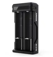 Industrial Type Battery Charger Xtar SC2 USB-C 2 Positions with Power Display for 18650 18700 20700 21700 22650 25500 26650