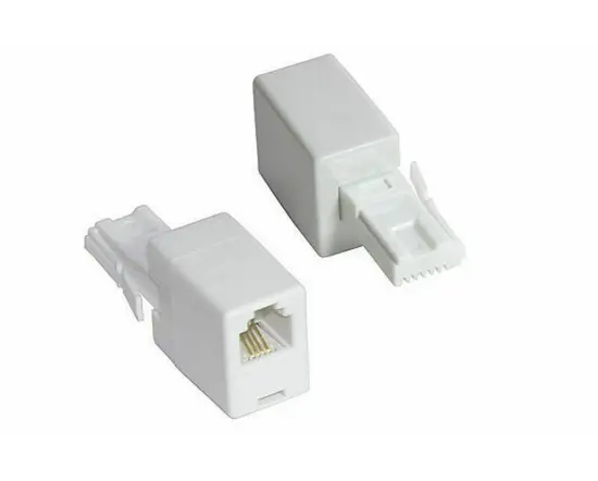 Telephone Socket Jasper RJ11 Female to BT (UK) Male