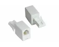 Telephone Socket Jasper RJ11 Female to BT (UK) Male