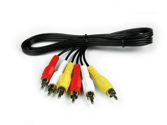 Audio / Video Cable Jasper 3 x RCA Male to Male 1.5m