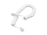 Telephone Cable RJ9 Jasper 2m White