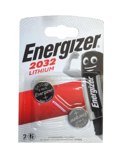 Buttoncell Lithium Energizer CR2032 Pcs. 2