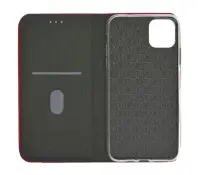 Book Case Ancus Magnetic Canvas for Apple iPhone 11 Pro TPU Red