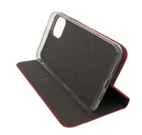 Book Case Ancus Magnetic Canvas for Apple iPhone 11 Pro TPU Red