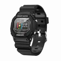 Maxcom Smartwatch FitGo FW22 Classic IP68 Black Silicon Band