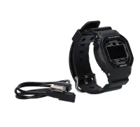 Maxcom Smartwatch FitGo FW22 Classic IP68 Black Silicon Band