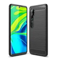 Case TPU Ancus Carbon Feber Series for Xiaomi Mi Note 10 / Xiaomi Mi Note 10 Pro Black