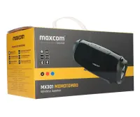 Wireless Speaker Bluetooth with Powerbank Maxcom Momotombo MX301 TWS 2x15W Black, IP67 with Bulit-in Microphone