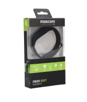 Maxcom Smartband FW20 Soft Black IP67 Silicon Band