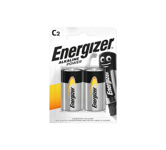 Battery Alkaline Energizer Alkaline Power LR14 size C Pcs. 2