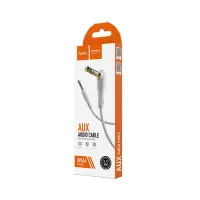 Audio Cable Hoco UPA14 AUX Male to AUX Male Grey 1m