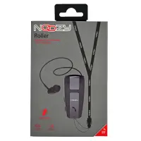 Bluetooth Hands Free Noozy Roller BH68 V.5.0 with Vibration Alert and Neck Strap Multi Pairing Black