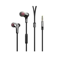 Hands Free Hoco M30 Glaring  Earphones Stereo 3.5mm Grey with Micrphone and Operation Control Button