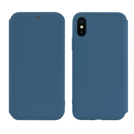 Case Hoco Colorful Series Liquid Silicone for Apple iPhone XS Max Blue