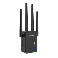 Wifi Repeater / Extender Dual Band Hi-Speed Comfast CF-WR754AC 1200Mbps of Four External Antennas. With European UK Plug