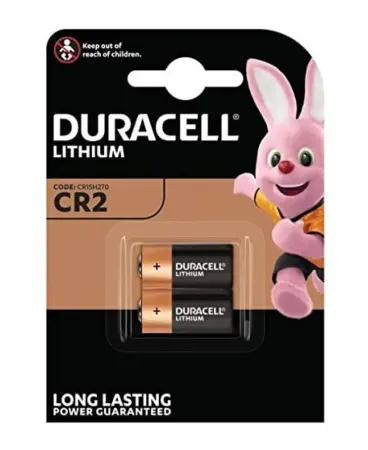 Battery Lithium Duracell CR2 3V Pcs. 2