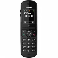 Dect/Gap Panasonic KX-TGH710 EU Black with Color 1.8'' Display Speakerphone Speed Dial Call Block and Baby Monitor Feature