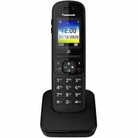 Dect/Gap Panasonic KX-TGH710 EU Black with Color 1.8'' Display Speakerphone Speed Dial Call Block and Baby Monitor Feature