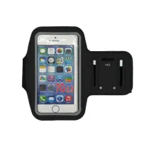 Case Armband Ancus Compatible with Devices up to 6.7" 8x15.5cm with key pocket Black-Grey