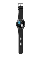 Maxcom Smartwatch FitGo FW37 Argon IP68 320mAh Black Silicon Band