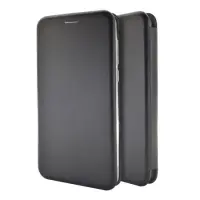 Book Case Ancus Magnetic Curve for Huawei P40 TPU Black