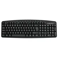 Multimedia Wired Keyboard Noozy SK-10 USB with Greek Layout and 9 Shortcut Keys