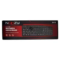 Multimedia Wired Keyboard Noozy SK-10 USB with Greek Layout and 9 Shortcut Keys