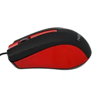 Wired Mouse Noozy SM-26 USB 3D with 3 Buttons and 1000DPI Black-Red