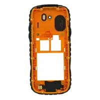 Middle Frame Cover MM920GSMV1 Orange-Black with Side Buttons and Camera Lens Original MM920GSMV1