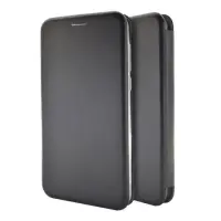 Book Case Ancus Magnetic Curve for Apple iPhone 12 Mini TPU Black