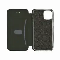 Book Case Ancus Magnetic Curve for Apple iPhone 12 Mini TPU Black