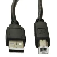 USB Data Akyga AK-USB-18 Cable A Female to USB-B Male 5m Black