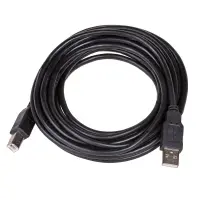 USB Data Akyga AK-USB-18 Cable A Female to USB-B Male 5m Black