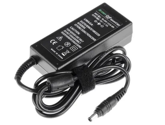 Laptop Power Supply Green Cell AD20P PRO for Samsung 19V 3.16A 60W Connector 5.5-3.0mm Cable 1.2m