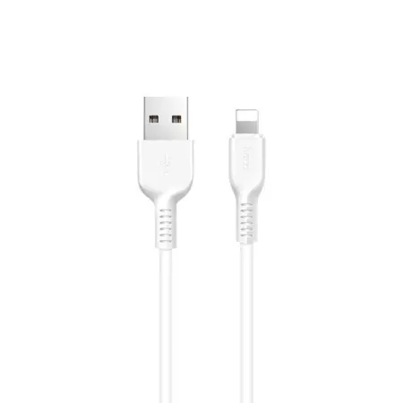 Data Cable Hoco X20 Flash USB to Lightning 2.0A White 1m