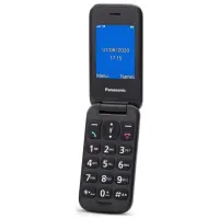 Panasonic KX-TU400EXG  Grey 2.4" MicroSD, Bluetooth, Camera with Large Buttons and SOS Button