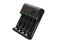 Battery Charger  Green Cell GRADGC01 VitalCharger για AA/AAA Micro USB and USB-C port  0.5W/1.5V/1.2A