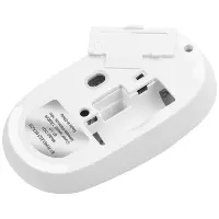 Bluetooth Keyboard Hoco. DI05 V.4.0 Mini with Bluetooth Mouse of 3 Buttons 2.4G 1200 DPI White