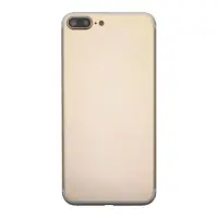 Battery Cover with Frame for Apple iPhone 7 Plus Gold with Camera Lens, SIM Tray and External Keys OEM Type A