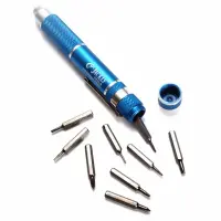 Screwdriver Jackly JK 8809-B 10 to 1 with Nickel Plating bits