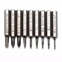 Screwdriver Jackly JK 8809-B 10 to 1 with Nickel Plating bits