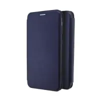 Book Case Ancus Magnetic Curve for Xiaomi Mi 10T Mi 10T Pro TPU Dark Blue