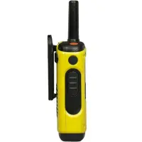 Walkie Talkie Motorola Go Anywhere PMR T92 IP67 Black-Yellow with Led Torch and Hands Free Connector 2.5mm. Coverage 10km